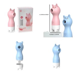 Clitoral Suction Toy Triple Sonic Pulse Silicone Vibrator