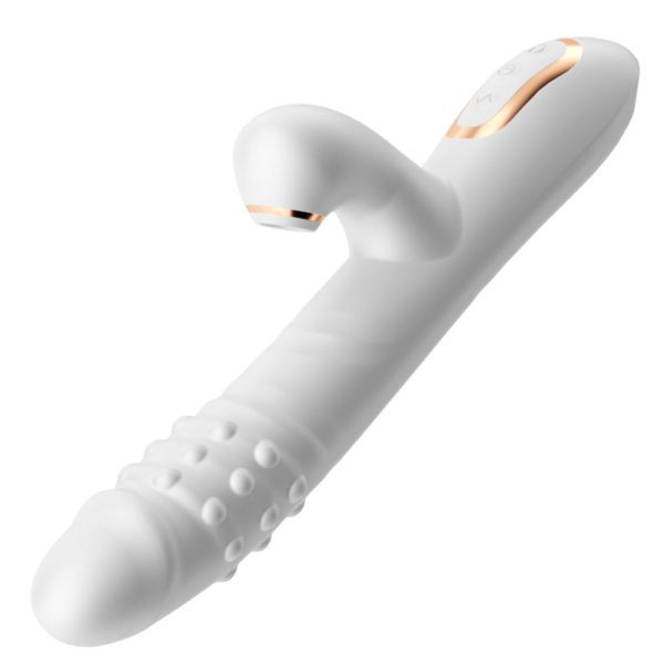 Rotating suction vibrator/3-in-1