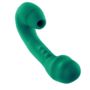 Dual-ended warming vibrator/Suction