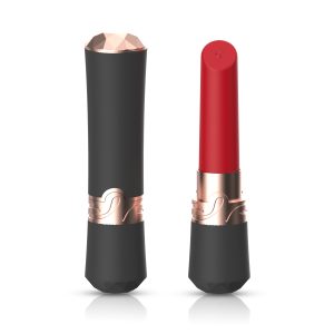 Lipstick Shape Silicone Vibrator