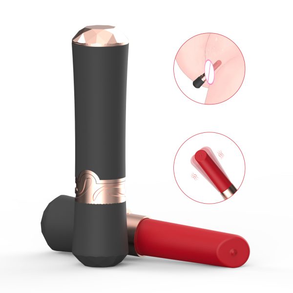 Lipstick Shape Silicone Vibrator - Image 2