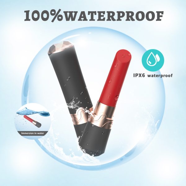 Lipstick Shape Silicone Vibrator - Image 3