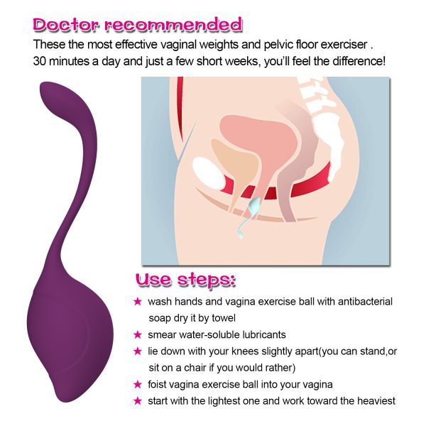 Silicone Vagina Exercise Balls - Image 3